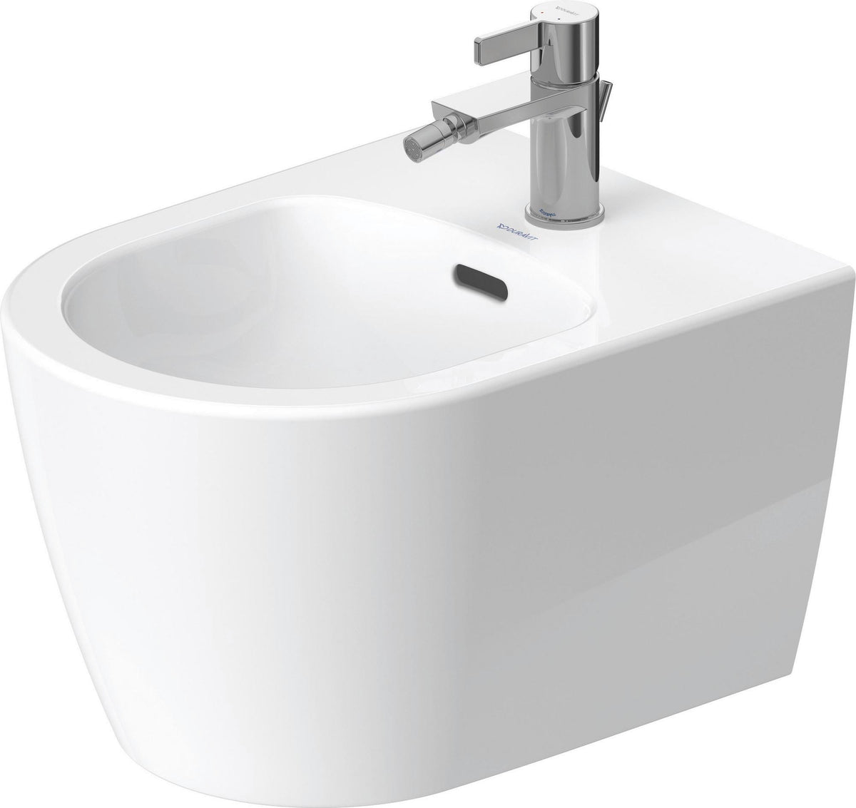 DURAVIT Wand-Bidet Soleil by Starck 480 mm Weiß mit Überlauf und WonderGliss