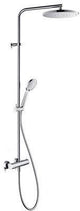 DURAVIT Duschsystem B.2 mit Kopfbrause & Handbrause, Brausethermostat, Chrom