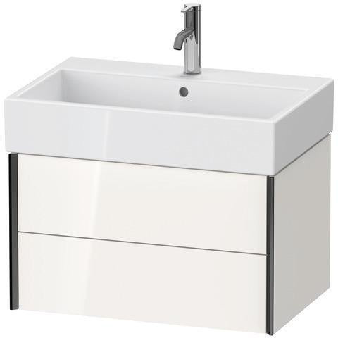 Duravit XVIU Waschtischunterbau 684 mm weiß matt mit Tip-On-Technik für Vero Air
