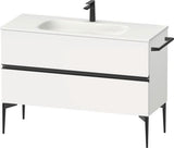 DURAVIT Sivida Waschtischunterbau 1210 mm Eiche mit 2 Schubkästen und Soft-Close