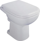 DURAVIT D-Code Stand-WC 480 mm Tiefspüler, Abgang waagerecht, weiß