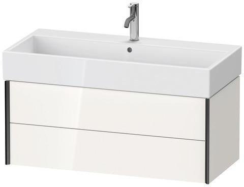 Duravit Waschtischunterbau XVIU 984 mm mit Tip-On-Technik für Vero Air, weiß matt