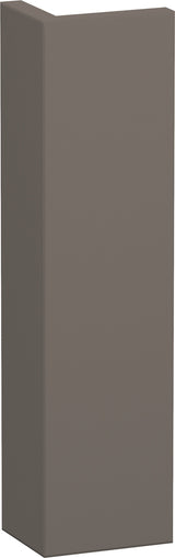 Duravit Korpusblende DuraStyle 512 mm variabel betongrau matt – Flexible Blende für Badmöbel