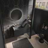 DURAVIT Brauseschlauch 1600 mm Gold Poliert mit Verdrehsicherung und konischer Kupplung
