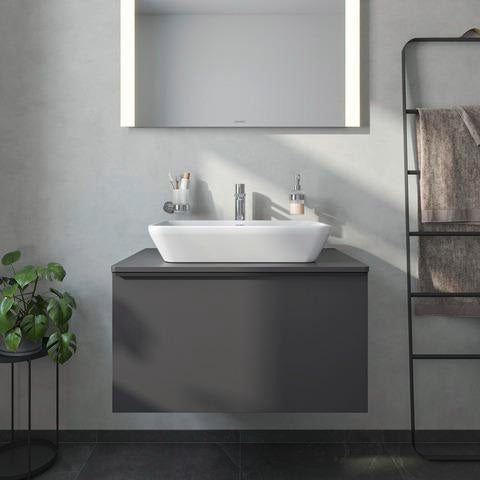 DURAVIT Licht & Spiegel Wandspiegel 1300x700mm mit LED-Beleuchtung und Sensorschalter – Weiß