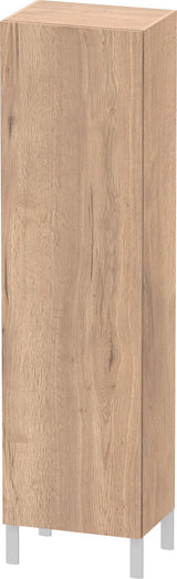 DURAVIT L-Cube Hochschrank 500 mm Eiche Marmor iert, wandhängend, Soft-Close, 1 Tür