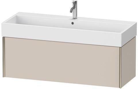 Duravit Waschtischunterbau XVIU 1184 mm weiß matt – wandhängend mit Tip-On-Technik für Vero Air