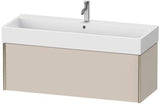Duravit Waschtischunterbau XVIU 1184 mm weiß matt – wandhängend mit Tip-On-Technik für Vero Air