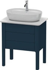 Duravit Luv Waschtischunterbau bodenstehend 638 mm Taupe Seidenmatt mit Auszug