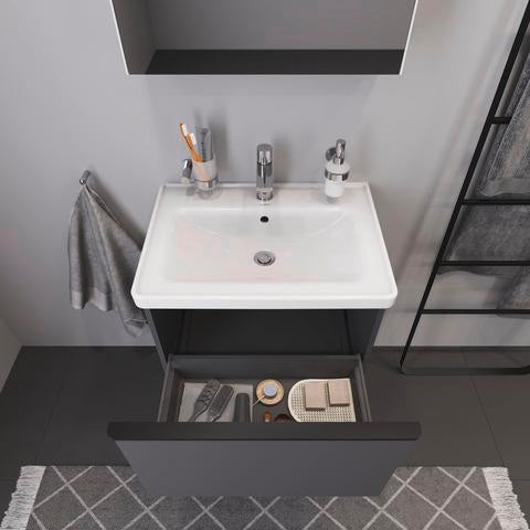 DURAVIT Spiegelschrank BETTER mit LED-Beleuchtung, 760 mm, Anschlag links, Front- und Innenspiegel