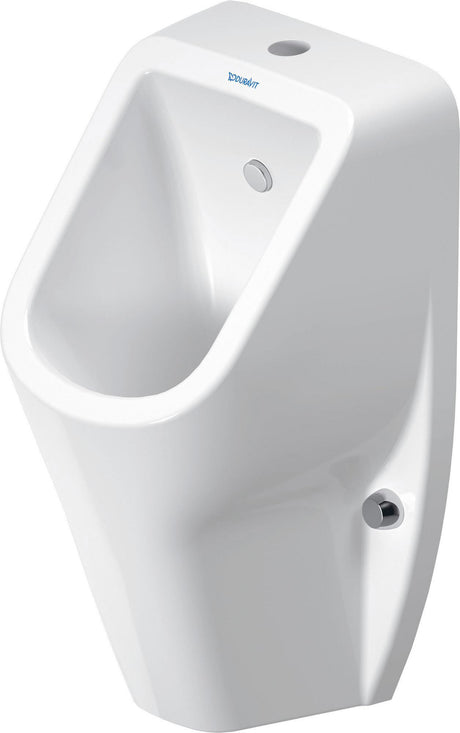 Duravit No.1 Urinal 305x290mm weiß mit Spüldüse – Zulauf von oben, spülrandlos