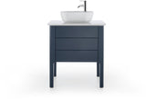 Duravit Luv Waschtischunterbau bodenstehend 638 mm Taupe Seidenmatt mit Auszug