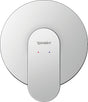 DURAVIT Wave Einhebelmischer Unterputz-Set mit Keramikmischsystem, chrom