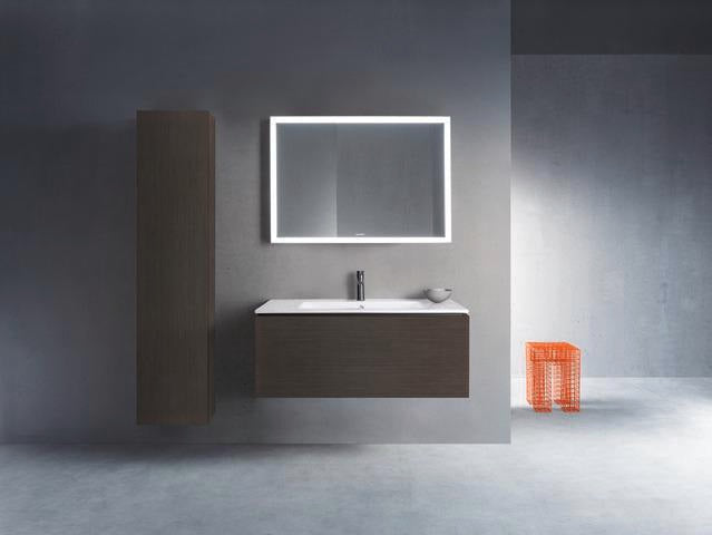DURAVIT L-Cube Hochschrank 243x400x1760 mm, 1 Tür rechts, Mediterrane Eiche, wandhängend, Soft-Close