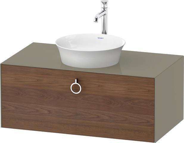 Duravit Waschtischunterbau White Tulip 1000 mm Nordic Weiß Seidenmatt von Philippe Starck