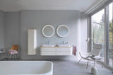 DURAVIT Happy D.2 Plus Konsole 1600 mm taupe supermatt – 2 Ausschnitte, 16 mm