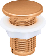 DURAVIT Blindstopfen Universal – Ersatzteil Ablaufgarnitur 25x25x30 mm, Bronze gebürstet