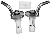 DURAVIT WC-Sitz-Scharnier Set Universal Ersatzteil Edelstahl ohne Absenkautomatik