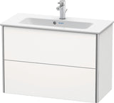 Duravit Waschtischunterbau XSquare, 2 Schubkästen, 560x810x388 mm, Weiß Seidenmatt