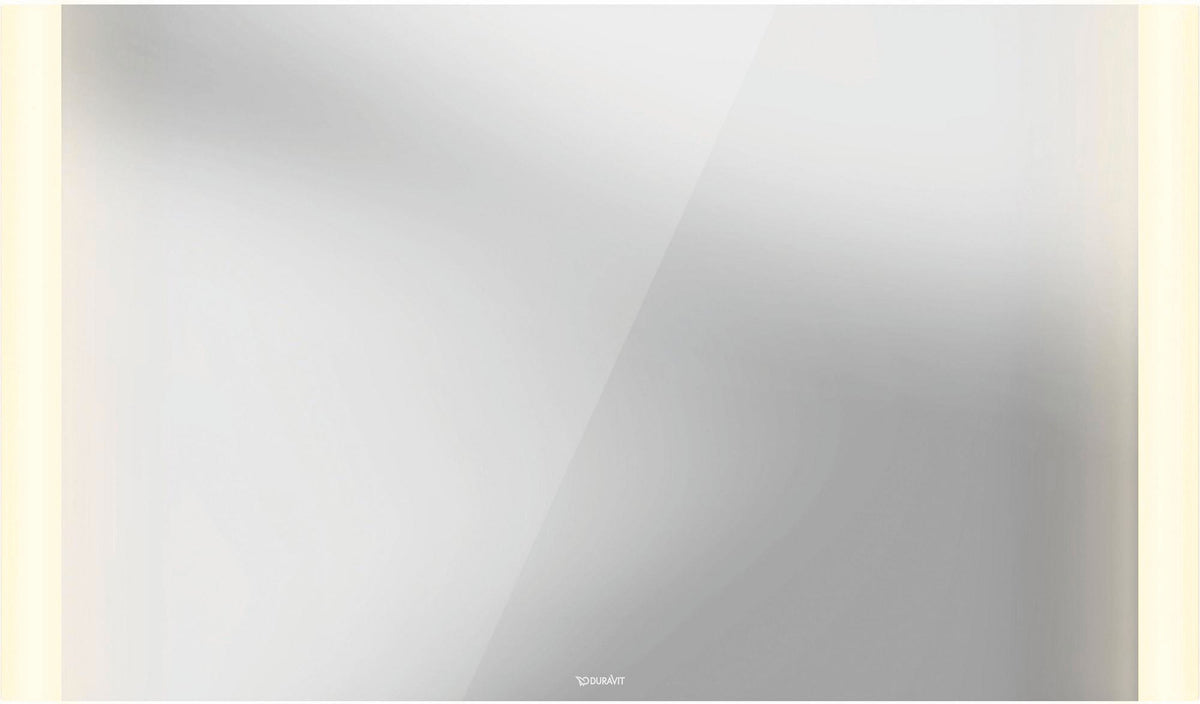 DURAVIT Licht & Spiegel Wandspiegel 1300x700mm mit LED-Beleuchtung und Sensorschalter – Weiß