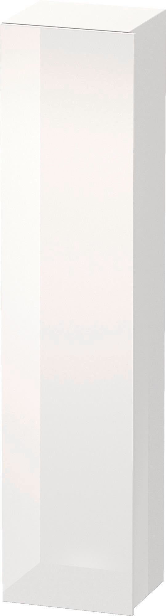 DURAVIT DuraStyle Hochschrank 360x400x1800mm Eiche Terra/Weiß Matt, 1 Tür, Anschlag links