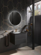 DURAVIT Brauseschlauch 1600 mm Gold Poliert mit Verdrehsicherung und konischer Kupplung