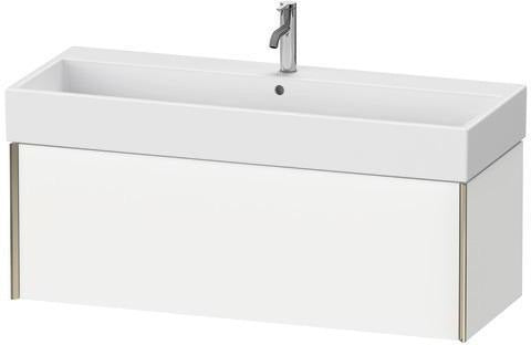 Duravit Waschtischunterbau XVIU 1184 mm weiß matt – wandhängend mit Tip-On-Technik für Vero Air