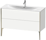 Duravit Waschtischunterbau XVIU 1210x831x480mm 2 Auszüge Ahorn mitte Schürze s-matt
