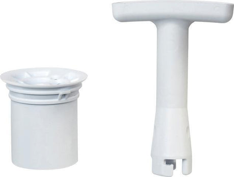 DURAVIT Geruchsverschluss für Urinal Dry – Universal Ersatzteil, ohne Key-Ring