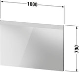 DURAVIT Licht & Spiegel Wandspiegel 400x700mm beleuchtet IP44 mit Befestigungsmaterial