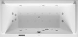 DURAVIT Starck Whirlwanne Rechteck 1800x800 mm Weiß mit Combi-System L, 18 Düsen und Unterwasserbeleuchtung