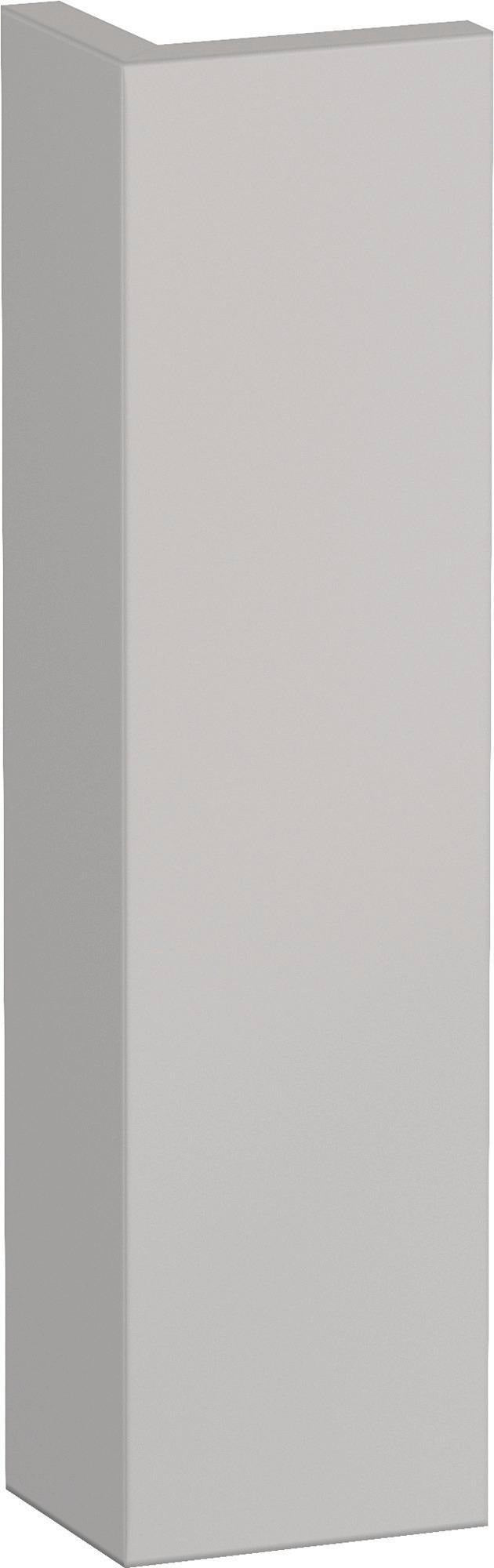 Duravit Korpusblende DuraStyle 512 mm variabel betongrau matt – Flexible Blende für Badmöbel