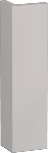 Duravit Korpusblende DuraStyle 512 mm variabel betongrau matt – Flexible Blende für Badmöbel