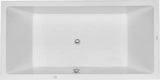 DURAVIT Whirlwanne Starck 1800x900 mm Einbau, 2 Rückenschrägen, Combi L, weiß