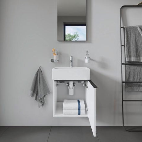 DURAVIT Raumsparsiphon Universal Weiß – Kunststoff-Siphon mit Rosette, 1 1/4″