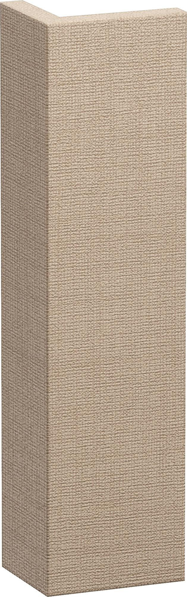 Duravit Korpusblende DuraStyle 512 mm variabel betongrau matt – Flexible Blende für Badmöbel