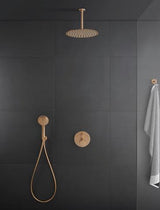 DURAVIT Brauseschlauch 1600 mm Gold Poliert mit Verdrehsicherung und konischer Kupplung