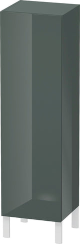 DURAVIT L-Cube Halbhochschrank 250 mm amerikanisch nussbaum, 1 Tür, Anschlag links, wandhängend