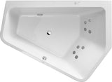 DURAVIT Paiova 5 Whirlwanne 1900x1400 mm Ecke rechts mit Air-System, 2-Sitzer, Weiß