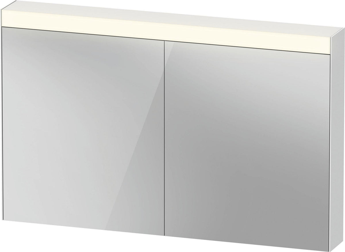 DURAVIT Spiegelschrank BETTER mit LED-Beleuchtung, 760 mm, Anschlag links, Front- und Innenspiegel