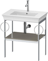 DURAVIT White Tulip Metallkonsole 684 mm – Design von Philippe Starck mit Höhenausgleich