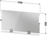 DURAVIT Sivida Spiegel 1330x650 mm mit LED-Beleuchtung, Sensorschalter & Dimmfunktion
