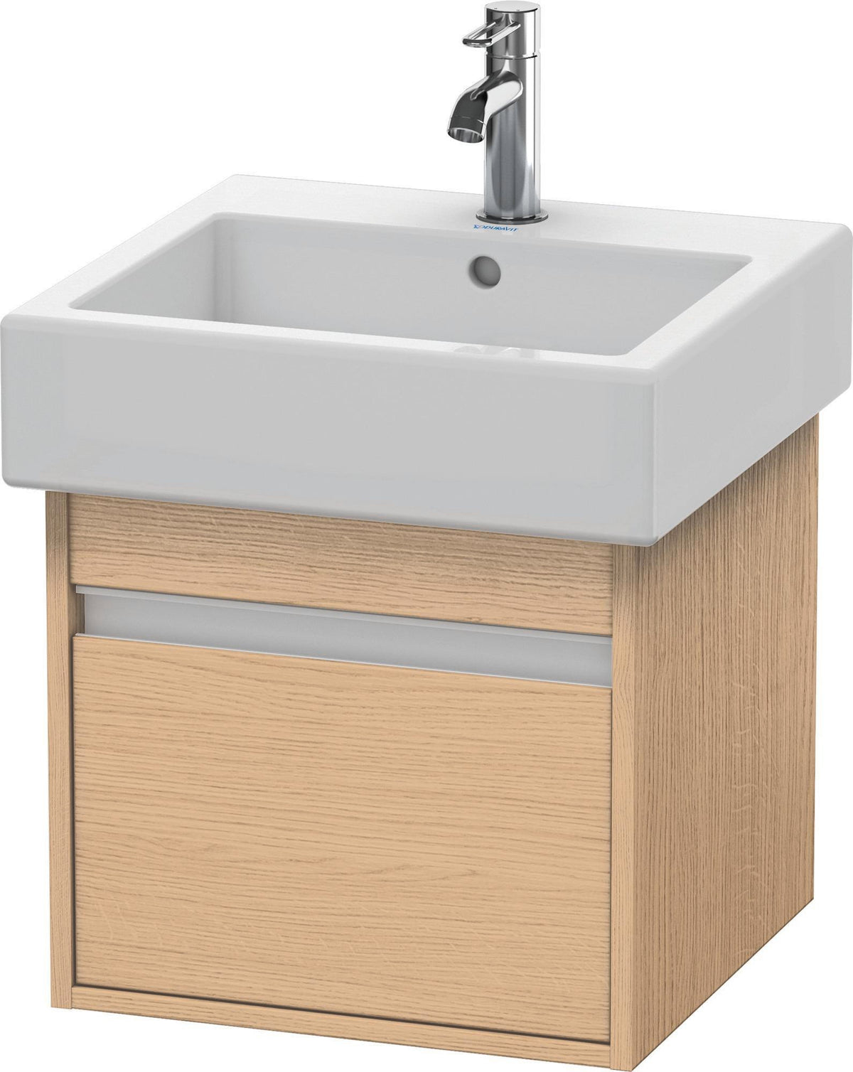 DURAVIT Ketho Waschtischunterbau wandhängend 440x450x410 mm 1 Auszug basalt matt
