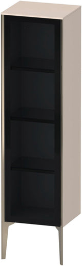 DURAVIT XViu Halbhochschrank 400 mm Parsolglas matt mit Tip-on Technik