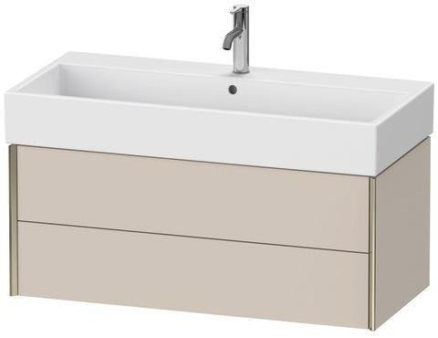 Duravit Waschtischunterbau XVIU 984 mm mit Tip-On-Technik für Vero Air, weiß matt