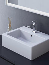DURAVIT Standventil Manhattan Chrom – Hochwertige Standarmatur mit Strahlregler, 1-löchig