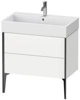 DURAVIT XViu Waschtischunterbau 784 mm mit 2 Auszügen, Ahorn Mitte, Strukturmatte Front