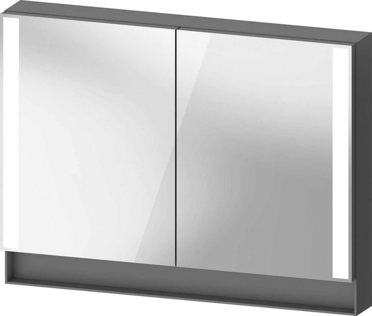 DURAVIT Qatego Spiegelschrank 600 mm mit LED-Beleuchtung und Soft-Close