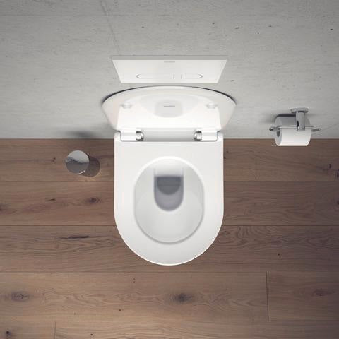 DURAVIT Wand-WC Soleil by Starck 480 mm spülrandlos mit WonderGliss