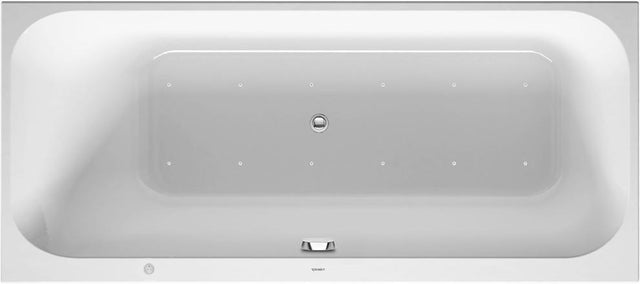 DURAVIT Whirlwanne Happy D.2 1700x750mm Einbau Combi L mit Rückenschräge links in Weiß